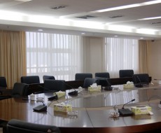 高檔會議室電動窗簾