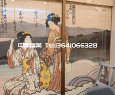 餐廳竹簾